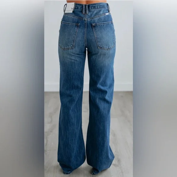 KanCan Dark Blue High-Rise Denim Jeans - Picture 4 of 9